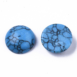 合成ハウライトのカボション  染め  半円/ドーム  12x4mm&nbsp;G-N0326-011A-01