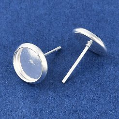 304 Stainless Steel Stud Earring Settings&nbsp;STAS-H436-20B-G01