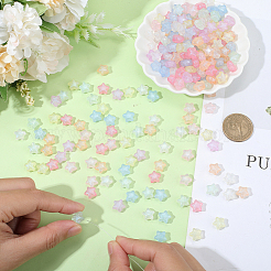 300Pcs Luminous Acrylic Beads&nbsp;MACR-PA0001-24