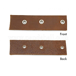 靴用真鍮グロメットアイレット金具 200個 4スタイル  アンティークブロンズ  9~12x10.5~12x5mm  穴：4.5~6mm  50個/スタイル&nbsp;KK-WR0001-22