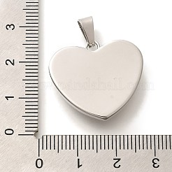 Anti-Tarnish 304 Stainless Steel Pendants&nbsp;STAS-U035-42P