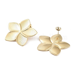 304 Stainless Steel Stud Earrings&nbsp;EJEW-P245-11G