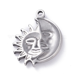 Non-Tarnish 304 Stainless Steel Pendants&nbsp;STAS-P288-03P
