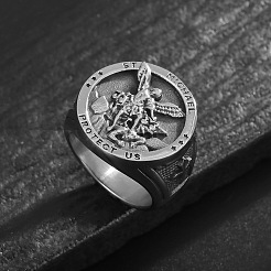 304 Stainless Steel Finger Rings for Men&nbsp;FS-WG3C010-08