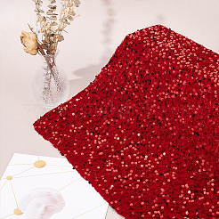 Stretch Sequin Polyester Fabric&nbsp;DIY-WH0502-50B