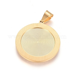 Ion Plating(IP) 304 Stainless Steel Pendants&nbsp;STAS-E485-01G