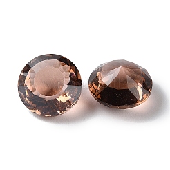 Transparent Glass Rhinestone Cabochons&nbsp;RGLA-B003-10A