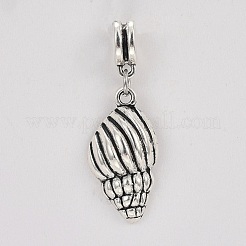 Tibetan Style Alloy European Dangle Charms&nbsp;PALLOY-JF00374