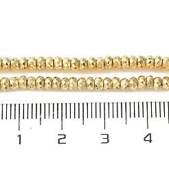 Electroplated Synthetic Non-Magnetic Hematite Beads Strands&nbsp;G-H020-D01-03