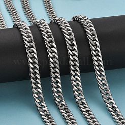 Tarnish Resistant 201 Stainless Steel Double Link Chains&nbsp;CHS-A003E-2.0mm