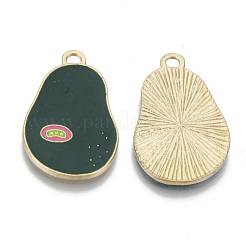 Alloy Enamel Pendants&nbsp;X-ENAM-T011-33KC-RS