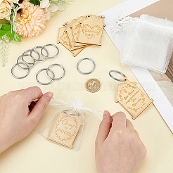 DIY Welcome Home Keychain Making Kits&nbsp;DIY-PH0034-95
