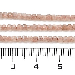 Natural Strawberry Quartz Beads Strands&nbsp;G-H042-B19-01