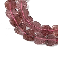 Natural Strawberry Quartz Beads Strands&nbsp;G-M403-A48-03