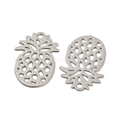Brass Etched Metal Embellishments Pendants&nbsp;KKC-D001-05P
