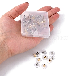 60Pcs 2 Style 304 Stainless Steel Ear Nuts&nbsp;STAS-YW0001-34