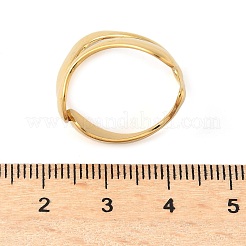 304 Stainless Steel Open Cuff Rings for Women&nbsp;LS-RJEW-U060-01K-G