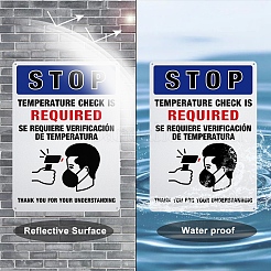 UV Protected & Waterproof Aluminum Warning Signs&nbsp;AJEW-GL0001-05C-09