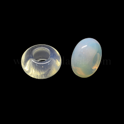 オパライトヨーロッパ大ホールビーズ  ロンデル  13~14x7~8mm  穴：5mm&nbsp;X-G-Q442-20