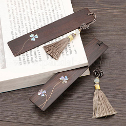 Wood Bookmark Strips&nbsp;AJEW-FH0003-29