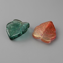Transparent Glitter Glass Pendants&nbsp;FIND-CJC0021-11