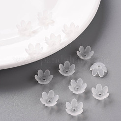 Frosted Acrylic Bead Caps&nbsp;MACR-S371-07A-701