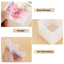8Pcs 8 Styles DIY Silicone Molds&nbsp;SIMO-WA0001-02
