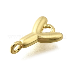 Brass Connector Charms&nbsp;KK-P295-01G-Y