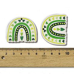 St. Patrick's Day Themes Printed Wood Pendants&nbsp;WOOD-V002-02E