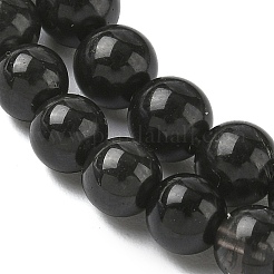 Natural Ice Obsidian Beads Strands&nbsp;G-P590-A01-6mm-03