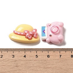 Opaque Cute Resin Decoden Cabochons&nbsp;RESI-B023-09