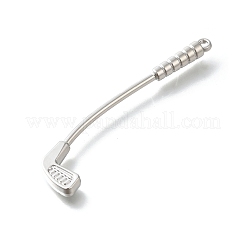 Alloy Sports Equipment Pendants&nbsp;PALLOY-R157-05P-01
