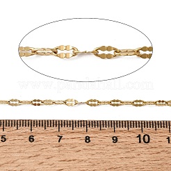 304 Stainless Steel Dapped Chains&nbsp;CHS-P029-02A-G