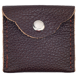 1Pc Square Leather Ring Storage Bags with Snap Button&nbsp;ABAG-CL0001-23