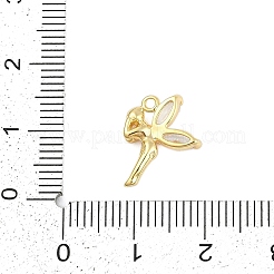 Rack Plating Brass Micro Pave Cubic Zirconia Pendants&nbsp;KK-Q018-09G