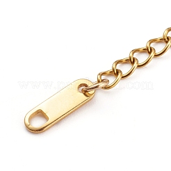 304 Stainless Steel Cable Chains Bracelets Making&nbsp;AJEW-JB00900-02