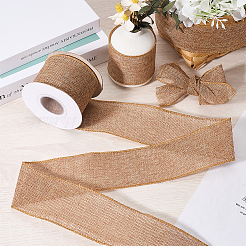 9.1M Burlap Lace Rolls&nbsp;OCOR-WH20048-01M