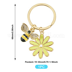 Alloy Enamel Keychains&nbsp;KEYC-TADJ00005