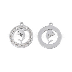 304 Stainless Steel Pendants&nbsp;STAS-N095-156