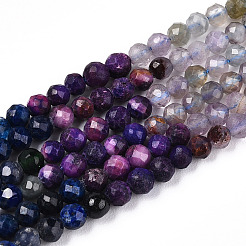 Natural Mixed Gemstone Beads Strands&nbsp;G-D080-A01-02-04