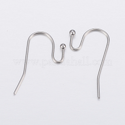 Tarnish Resistant 304 Stainless Steel Earring Hooks&nbsp;X-STAS-H448-01P