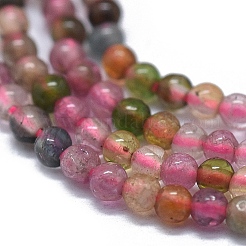 Natural Multicolor Tourmaline Beads Strands&nbsp;G-D0013-81