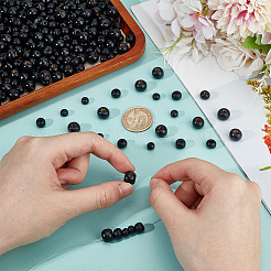 600Pcs 3 Styles Natural Wood Beads&nbsp;WOOD-WR0001-09