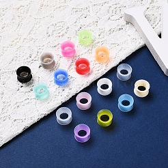 32Pcs 16 Colors Silicone Thin Ear Gauges Flesh Tunnels Plugs&nbsp;FIND-YW0001-17C