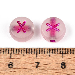 Luminous Frosted Acrylic Beads&nbsp;FACR-T008-02X