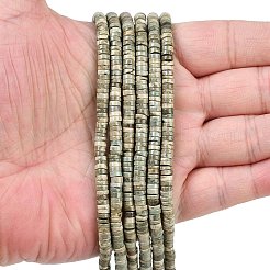 Natural Green Grass Agate Beads Strands&nbsp;G-S396-02A-01