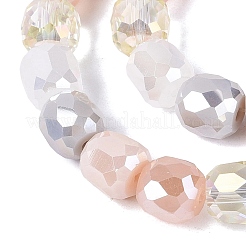 Electroplate Mixed Styles Glass Beads Strands&nbsp;EGLA-N022-13A-A04