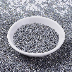 MIYUKIラウンドロカイユビーズ  日本製シードビーズ  （rr4557) vitrailマット  11/0  2x1.3mm  穴：0.8mm  約1100PCS /ボトル  10 G /ボトル&nbsp;SEED-JP0008-RR4557
