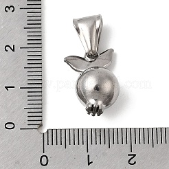 304 Stainless Steel Pendants&nbsp;STAS-B167-12C-P