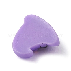ハロウィーン不透明樹脂カボション  ライラック  帽子模様  24.5x26.5x8.2mm&nbsp;CRES-B010-01A-02